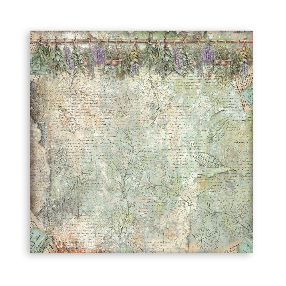 Stamperia Herbarium Silvae 12×12 Maxi Backgrounds (SBBL180)