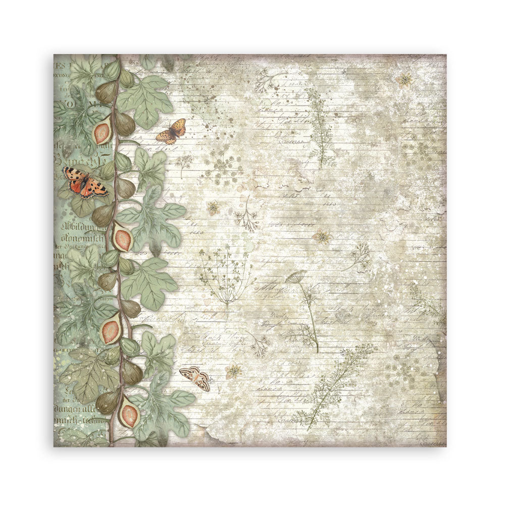 Stamperia Herbarium Silvae 12×12 Maxi Backgrounds (SBBL180)