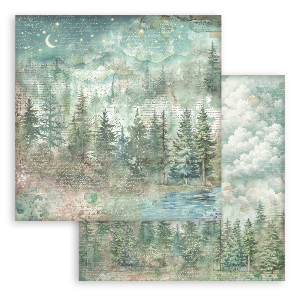 Stamperia Herbarium Silvae 12×12 Maxi Backgrounds (SBBL180)