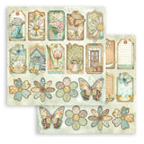 Stamperia Daisy Art 12x12 Inch Paper Pack (SBBL182)