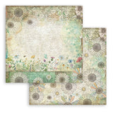 Stamperia Daisy Art 12x12 Inch Paper Pack (SBBL182)