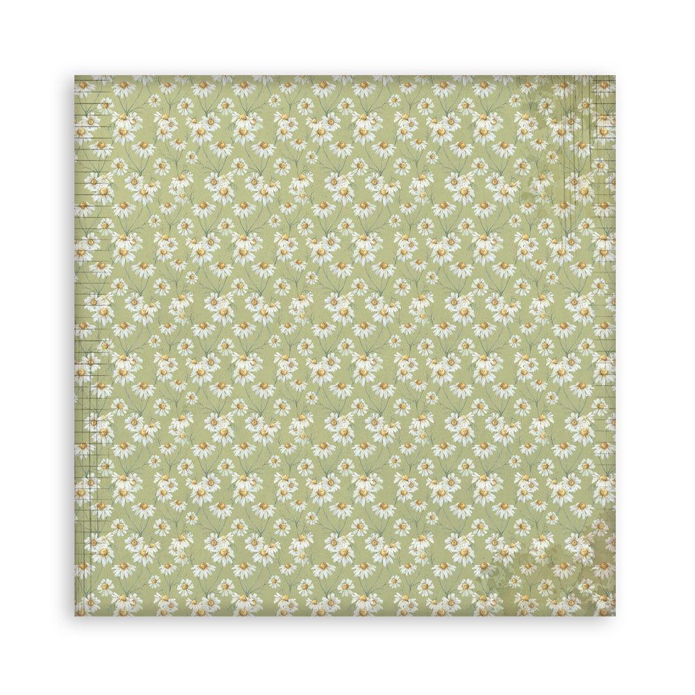 Stamperia Daisy Art 12x12 Inch Paper Pack (SBBL182)