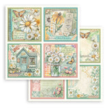 Stamperia Daisy Art 12x12 Inch Paper Pack (SBBL182)