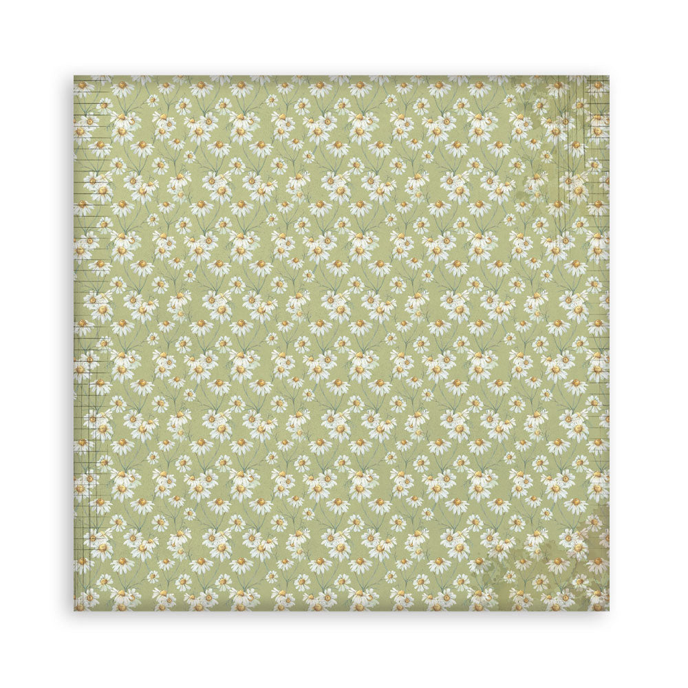 Stamperia Daisy Art 12x12 Inch Paper Pack Maxi Background Selection (SBBL183)