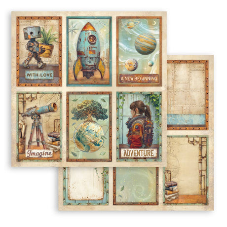 Stamperia A New Beginning 12x12 Inch Paper Pack Double Face (SBBL184)