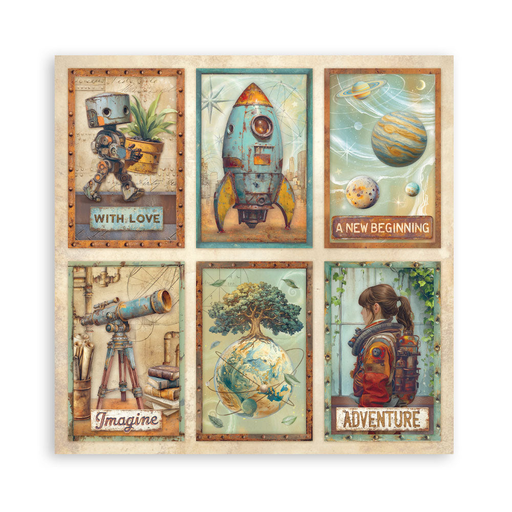 Stamperia A New Beginning 12x12 Inch Paper Pack Double Face (SBBL184)