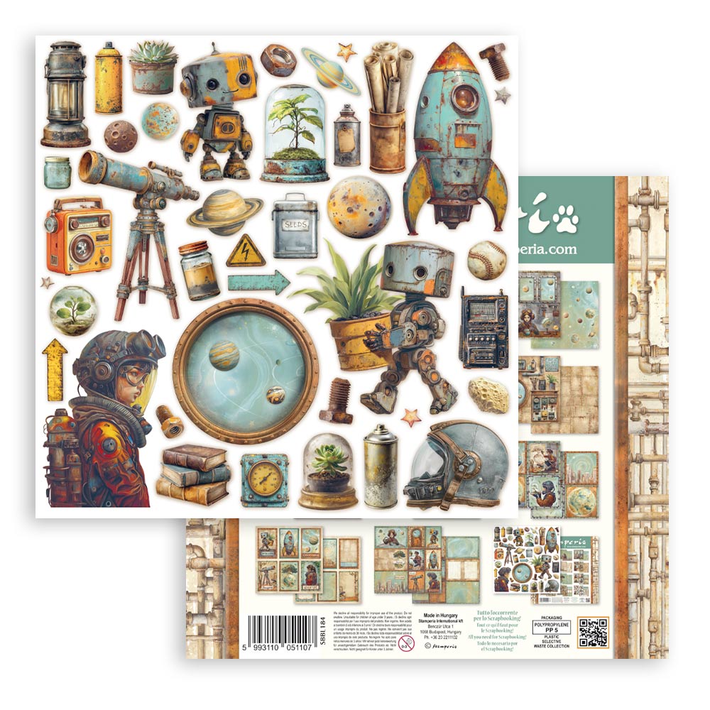 Stamperia A New Beginning 12x12 Inch Paper Pack Double Face (SBBL184)