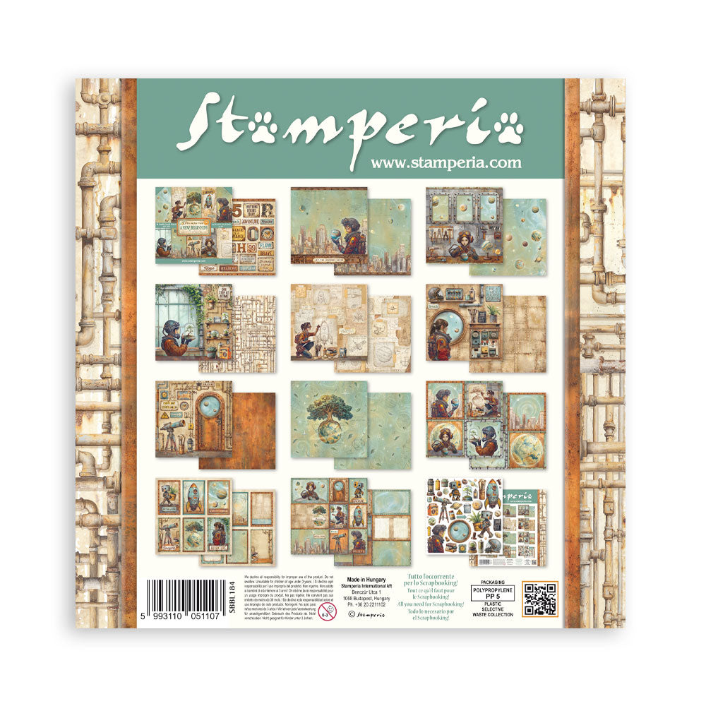 Stamperia A New Beginning 12x12 Inch Paper Pack Double Face (SBBL184)