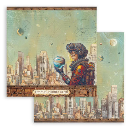 Stamperia A New Beginning 12x12 Inch Paper Pack Double Face (SBBL184)