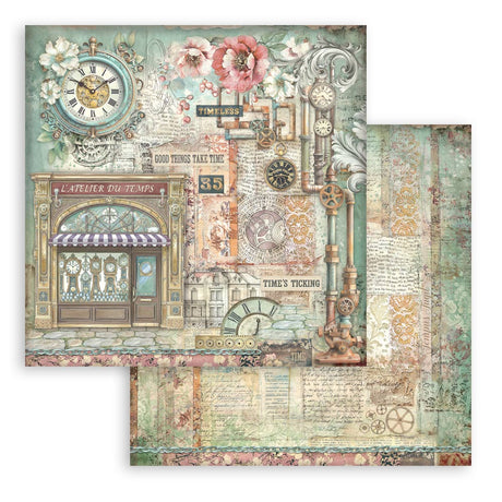 Stamperia Gardens of Time 12x12 Paper Pack (SBBL185)