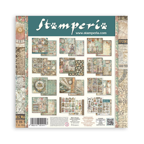 Stamperia Gardens of Time 12x12 Paper Pack (SBBL185)