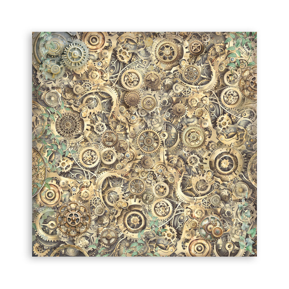 Stamperia Gardens of Time 12x12 Maxi Background (SBBL186)
