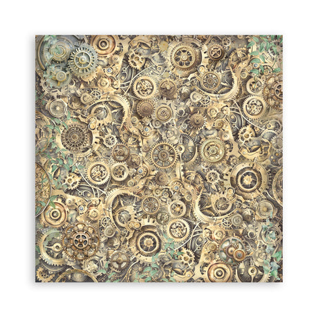 Stamperia Gardens of Time 12x12 Maxi Background (SBBL186)