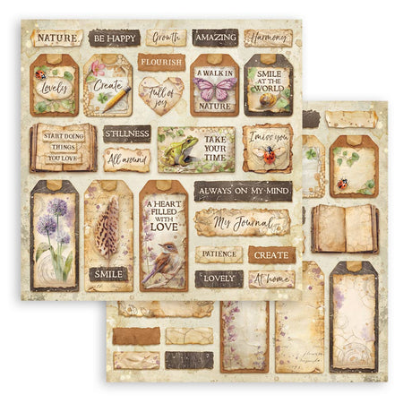 Stamperia All Around 12x12 Inch Paper Pack (SBBL187)
