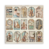 Stamperia Symphony 12x12 Inch Paper Pack by Sara Alcobendas (SBBL188)