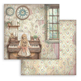 Stamperia Symphony 12x12 Inch Paper Pack by Sara Alcobendas (SBBL188)