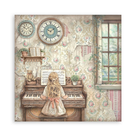 Stamperia Symphony 12x12 Inch Paper Pack by Sara Alcobendas (SBBL188)