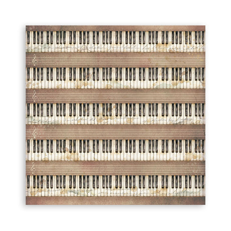 Stamperia Symphony 12x12 Inch Paper Pack Maxi Background Selection by Sara Alcobendas (SBBL189)