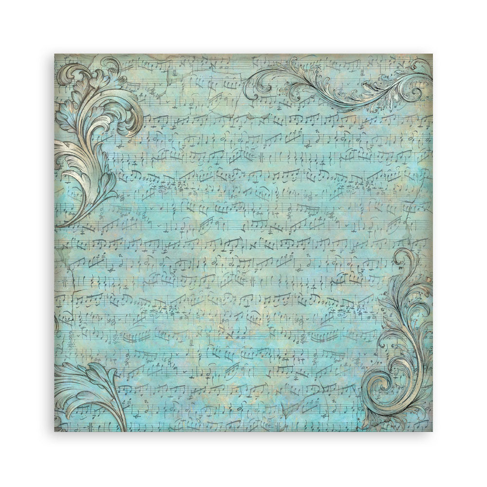 Stamperia Symphony 12x12 Inch Paper Pack Maxi Background Selection by Sara Alcobendas (SBBL189)