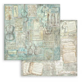 Stamperia Symphony 12x12 Inch Paper Pack Maxi Background Selection by Sara Alcobendas (SBBL189)