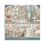 Stamperia White Christmas 12 x 12 Inch Paper Pack by Cristina Radovan - SBBL190