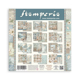 Stamperia White Christmas 12 x 12 Inch Paper Pack by Cristina Radovan - SBBL190