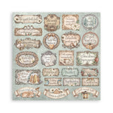 Stamperia White Christmas 12 x 12 Inch Paper Pack by Cristina Radovan - SBBL190