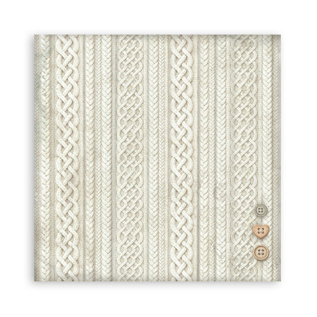 Stamperia White Christmas 12 x 12 Inch Paper Pack by Cristina Radovan - SBBL190