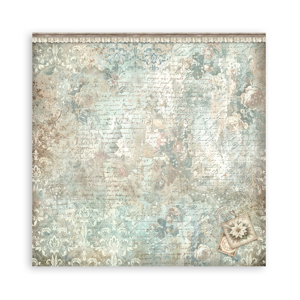 Stamperia White Christmas 12 x 12 Inch Paper Pack by Cristina Radovan - SBBL190