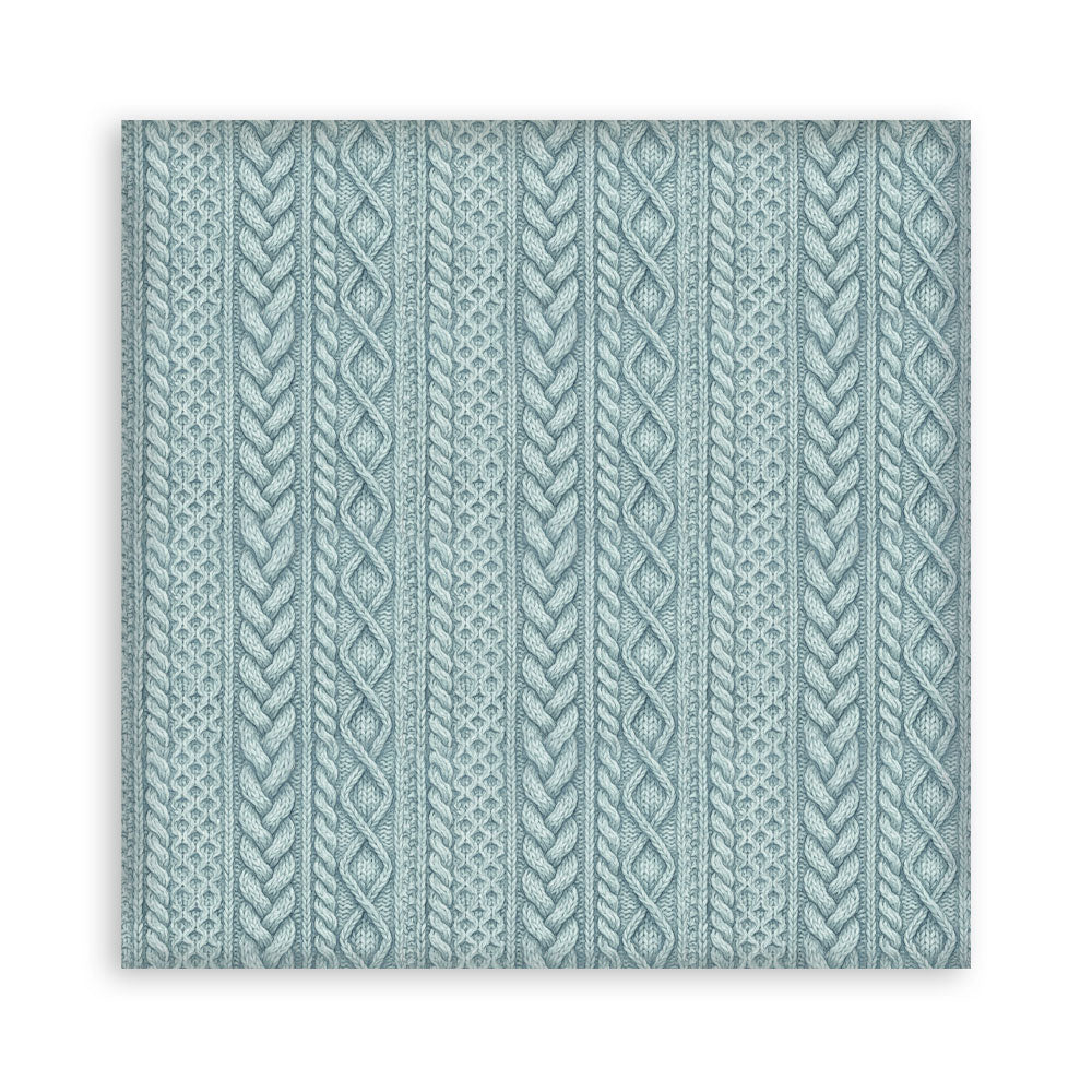 Stamperia White Christmas 12 x 12 Inch Maxi Background Paper Pack by Cristina Radovan - SBBL191