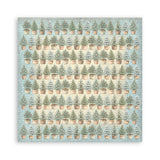 Stamperia White Christmas 12 x 12 Inch Maxi Background Paper Pack by Cristina Radovan - SBBL191