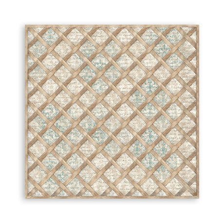Stamperia White Christmas 12 x 12 Inch Maxi Background Paper Pack by Cristina Radovan - SBBL191
