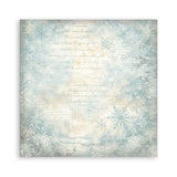 Stamperia White Christmas 12 x 12 Inch Maxi Background Paper Pack by Cristina Radovan - SBBL191