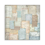 Stamperia White Christmas 12 x 12 Inch Maxi Background Paper Pack by Cristina Radovan - SBBL191
