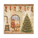 Stamperia Silent Night 12 x 12 Inch Paper Pack - SBBL192