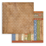 Stamperia Silent Night 12 x 12 Inch Maxi Background Paper Pack - SBBL193