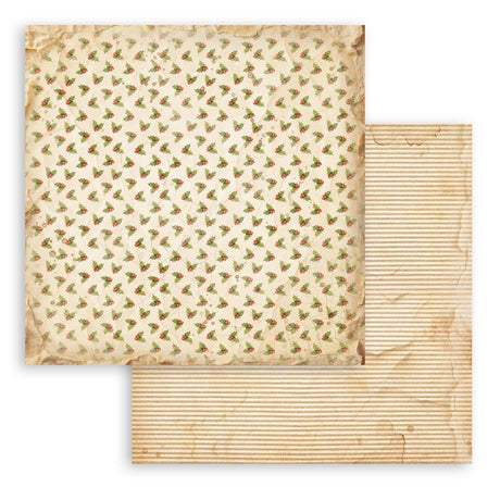 Stamperia Silent Night 12 x 12 Inch Maxi Background Paper Pack - SBBL193