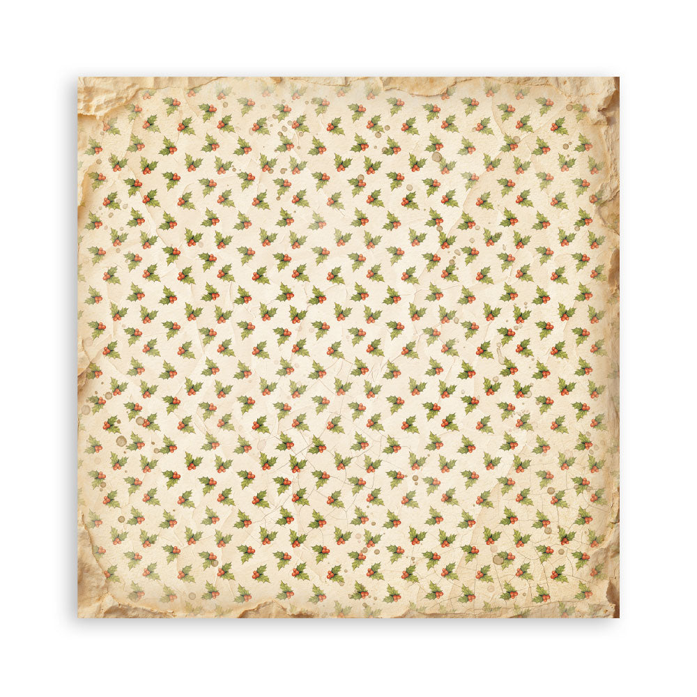 Stamperia Silent Night 12 x 12 Inch Maxi Background Paper Pack - SBBL193