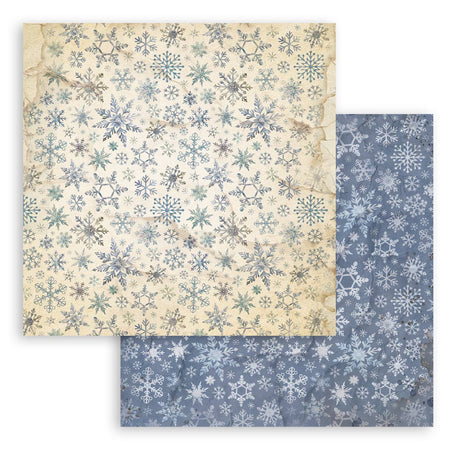 Stamperia Silent Night 12 x 12 Inch Maxi Background Paper Pack - SBBL193