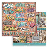 Stamperia Furry Friends 2 12x12 Inch Paper Pack by Antonis Tzanidakis - SBBL194