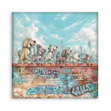 Stamperia Furry Friends 2 12x12 Inch Paper Pack by Antonis Tzanidakis - SBBL194