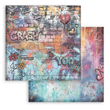 Stamperia Furry Friends 2 12x12 Inch Paper Pack Maxi Background Selection by Antonis Tzanidakis - SBBL195