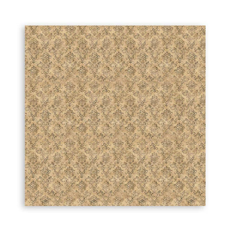 Stamperia Scrapbooking Pad 10 sheets cm 30,5x30,5 (12"x12") - Old Lace