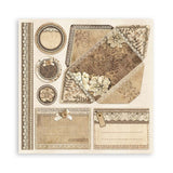 Stamperia Scrapbooking Pad 10 sheets cm 30,5x30,5 (12"x12") - Old Lace