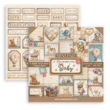 Stamperia Baby 12×12 Inch Mini Pad (SBBM001)