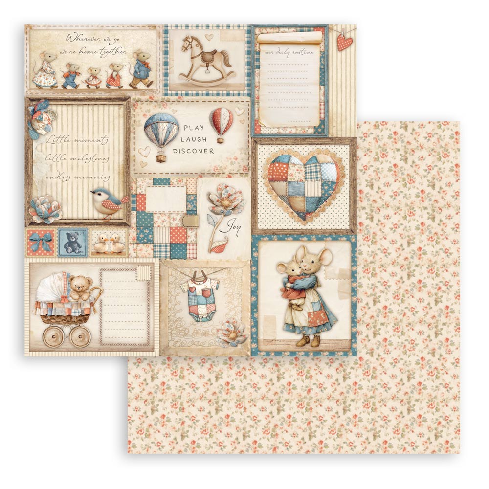Stamperia Baby 12×12 Inch Mini Pad (SBBM001)