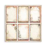 Stamperia Scrapbooking Small Pad 10 sheets cm 20,3X20,3 (8"X8") - Gear up to Christmas SBBS110