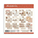 Stamperia Scrapbooking Small Pad 10 sheets cm 20,3X20,3 (8"X8") - Gear up to Christmas SBBS110