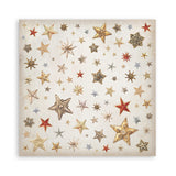 Stamperia Scrapbooking Small Pad 10 sheets cm 20,3X20,3 (8"X8") - Gear up to Christmas SBBS110