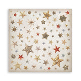 Stamperia Scrapbooking Small Pad 10 sheets cm 20,3X20,3 (8"X8") Backgrounds Selection - Gear up for Christmas SBBS111